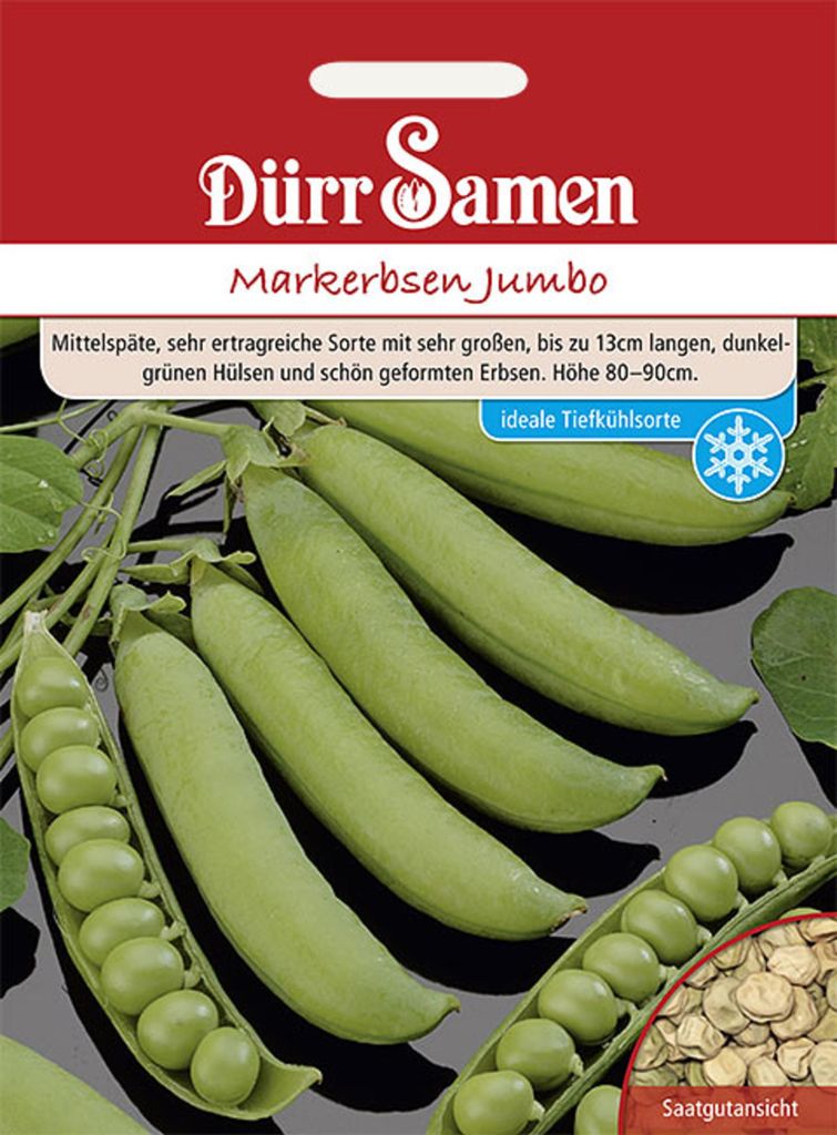 Dürr-Samen - Markerbsen Jumbo - Saatgut - 0204 Produktbild 