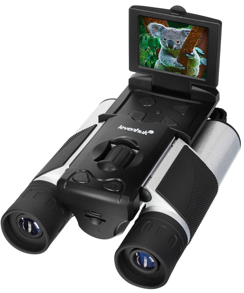 Levenhuk Fernglas 10x25 Atom Digital DB10 LCD Produktbild 