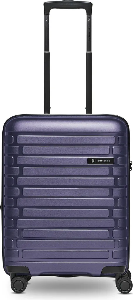 Valise cabine antichoc 55cm Pactastic Collection 04 violet foncé