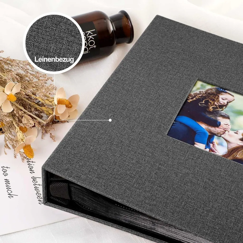Album Fotografico 10x15 Da 100 Foto – Copertina Personalizzabile Con Finestra Frontale, Impermeabile E Antipolvere, Per Matrimoni E Momenti Speciali