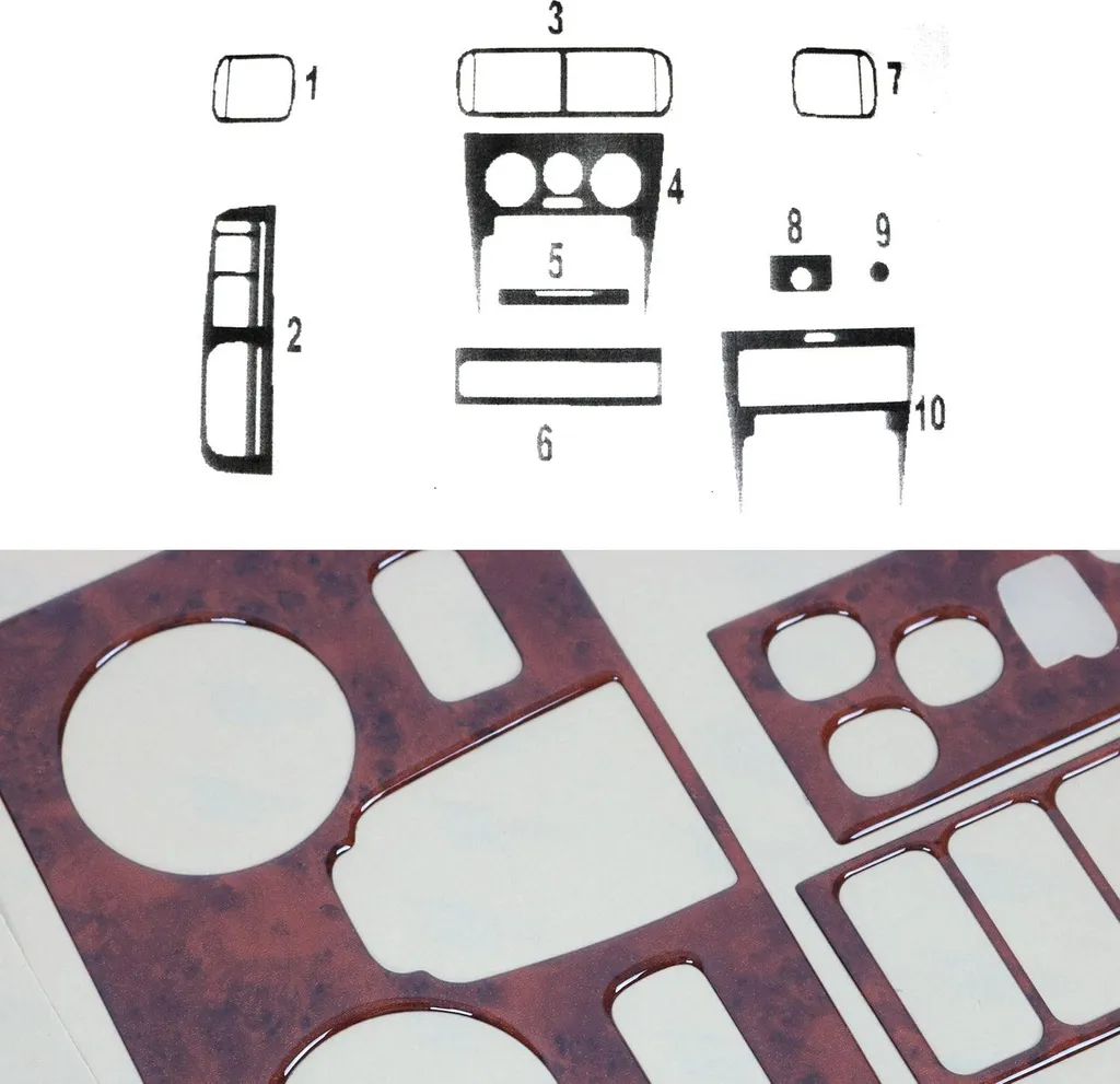 Rinnovo Interni Seat Leon 1998-2005: Kit Radica 10 pz Esclusivo