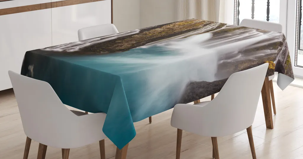Tovaglia 8 Posti ABAKUHAUS Island 140x240 - Antimacchia per Famiglie
