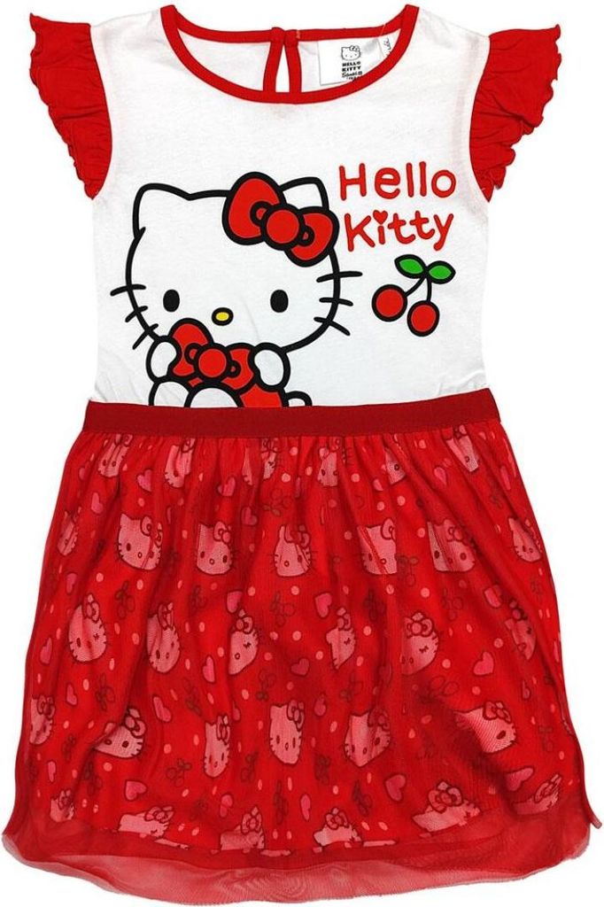 Hello Kitty Kleid Mädchenkleid & Freizeitkleid 7 Jahre