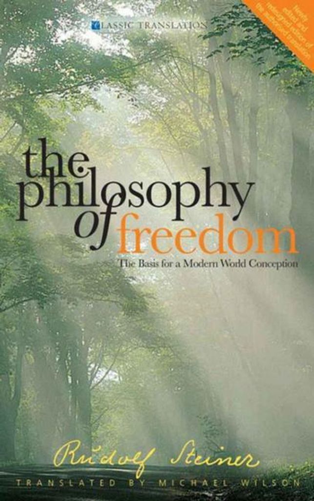 Philosophy Of Freedom – Lingua: Inglese