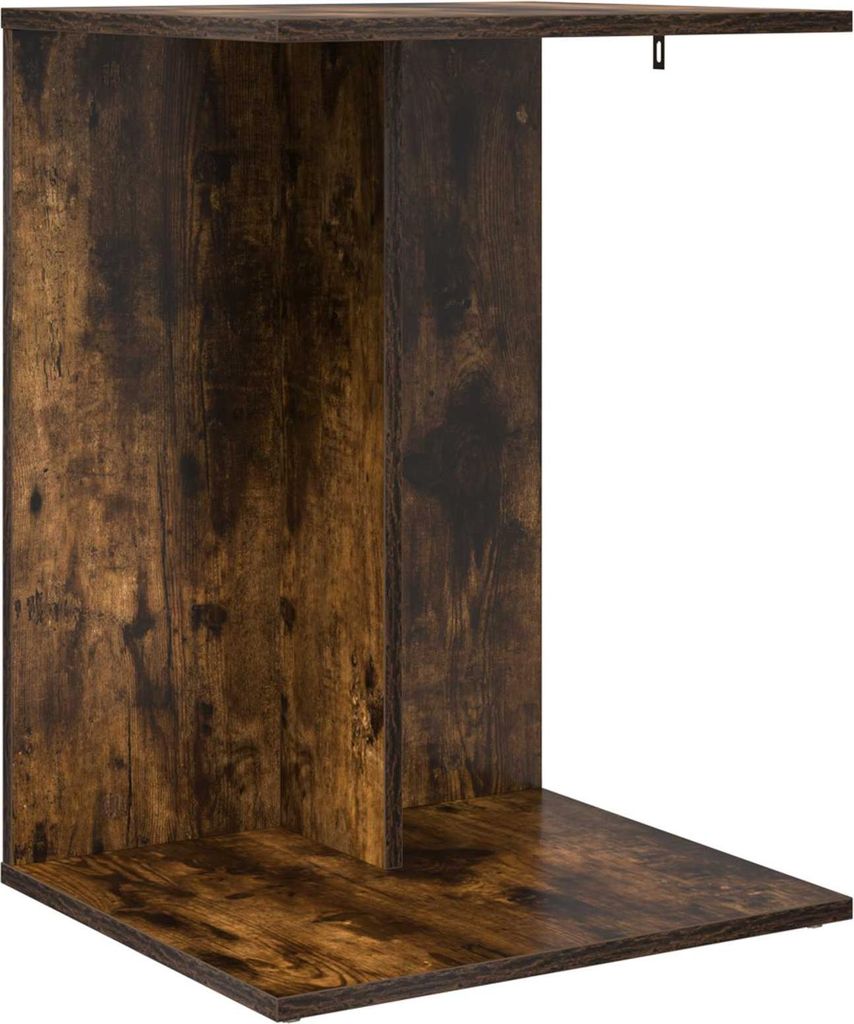 vidaXL Beistelltisch Geräucherte Eiche 45 x 40 x 62,5 cm Holzwerkstoff
