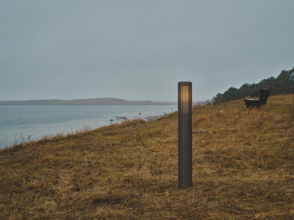 Nordlux Antracitový záhradný stĺpik Aludra 95 Seaside pre Obrázok produktu 