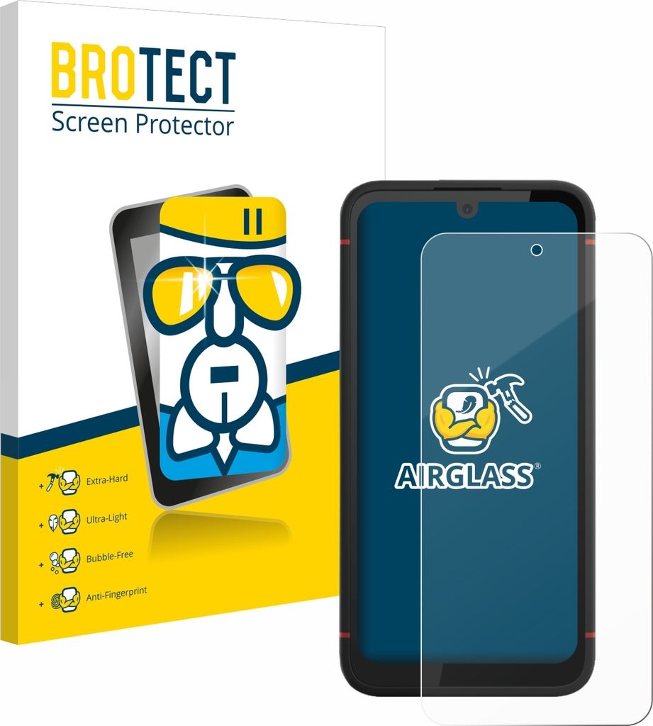 BROTECT Schutzglas für Volla Phone X23 Schutzfolie Panzer Folie Glas Display Schutz klar