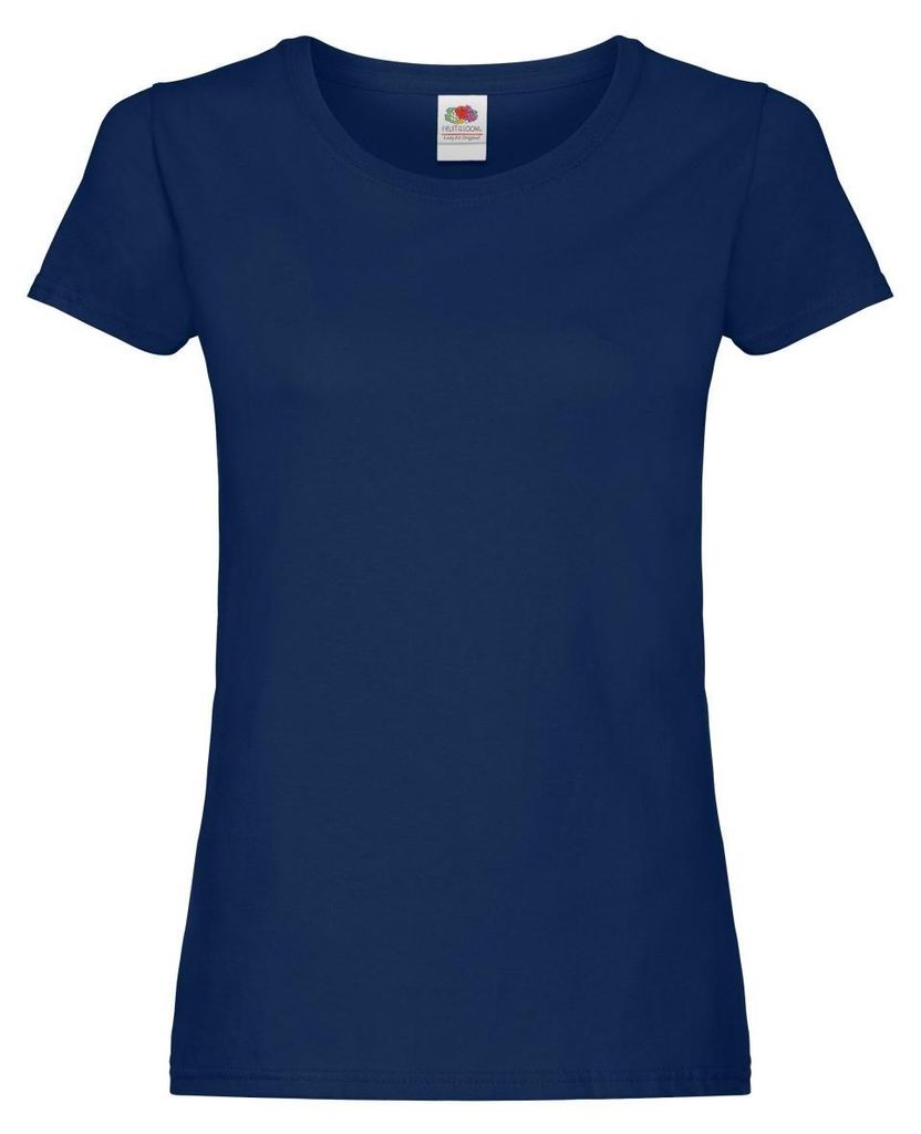 Fruit of the Loom - T-Shirt für Damen FK3352 (XL) (Marineblau)