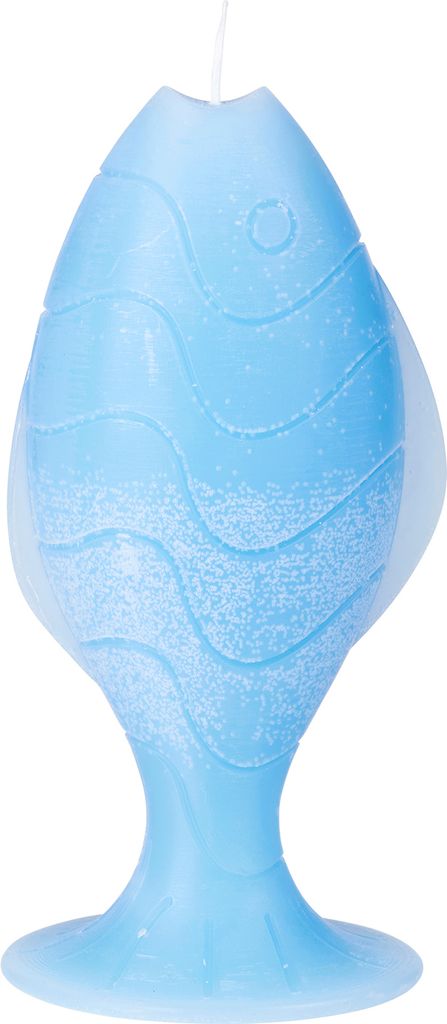 Broste Copenhagen Kerze Fish Baja Blue