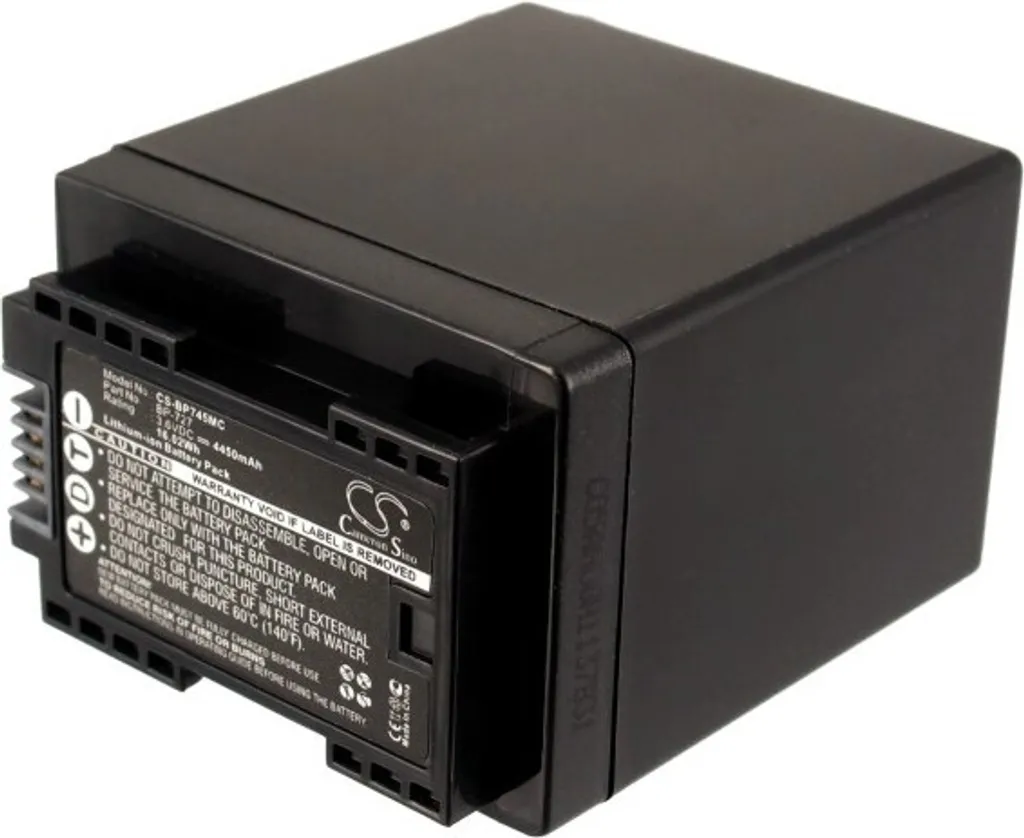 Batterie Haute Capacité Compatible Canon Legria HF R36 R38 R76 VI