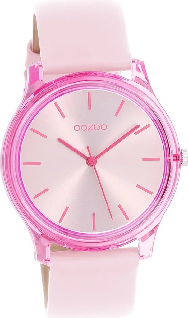 Prezzo Shock Oozoo D2UOC11138 Orologio Analogico Rosa Pelle