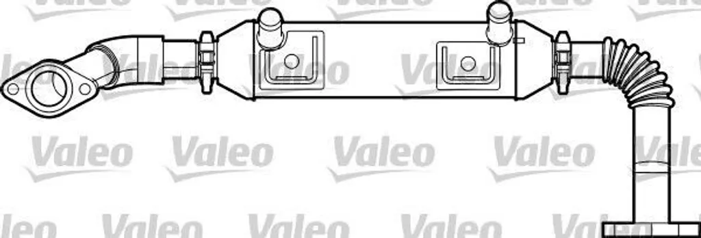 Vanne EGR et Radiateur Valeo 817750 Haute Performance pour 1.9 JTD/MJT