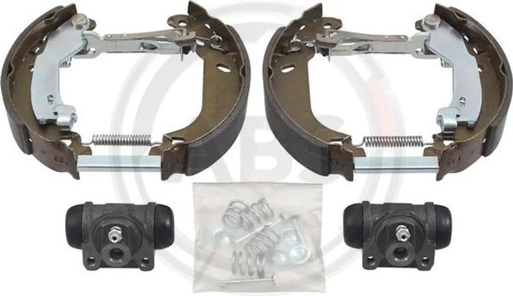 A.B.S. 111547 Jeu de mâchoires de frein arrière pour Lancia et Mazda