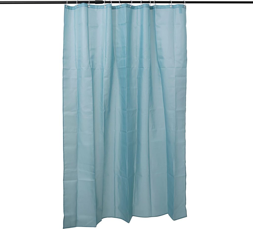 Duschvorhang 180x200cm "colorama" blau artic - 5 five simply smart