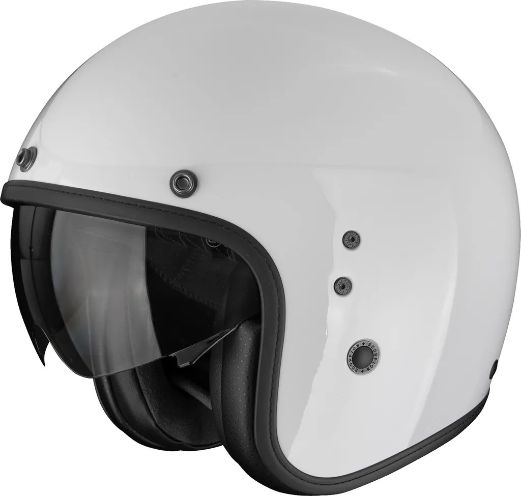 Casque jet homologué ECE 22.06 Scorpion Belfast EVO Solid gris clair L