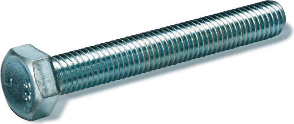 Cimco Maschinen-Sechskantschrauben DIN 933, 8 x 25 190564 (Pack à 100 Stück)