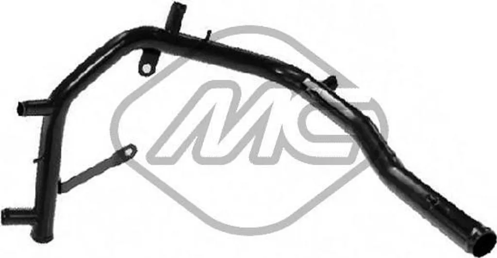 Durite de refroidissement en métal renforcé Metalcaucho OE 028121065Q