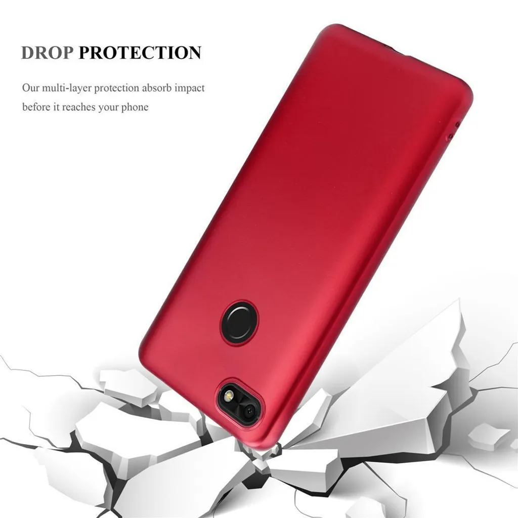 Cadorabo Custodia Flip In Pelle Sintetica Per Huawei Y6 Pro 2017 - Colore Bruno Caffè Con Chiusura Magnetica