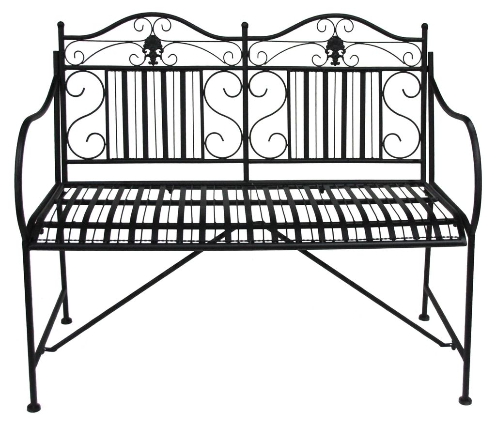 Celia Metall Gartenbank 2-Sitzer 106x91x57 cm Produktbild 