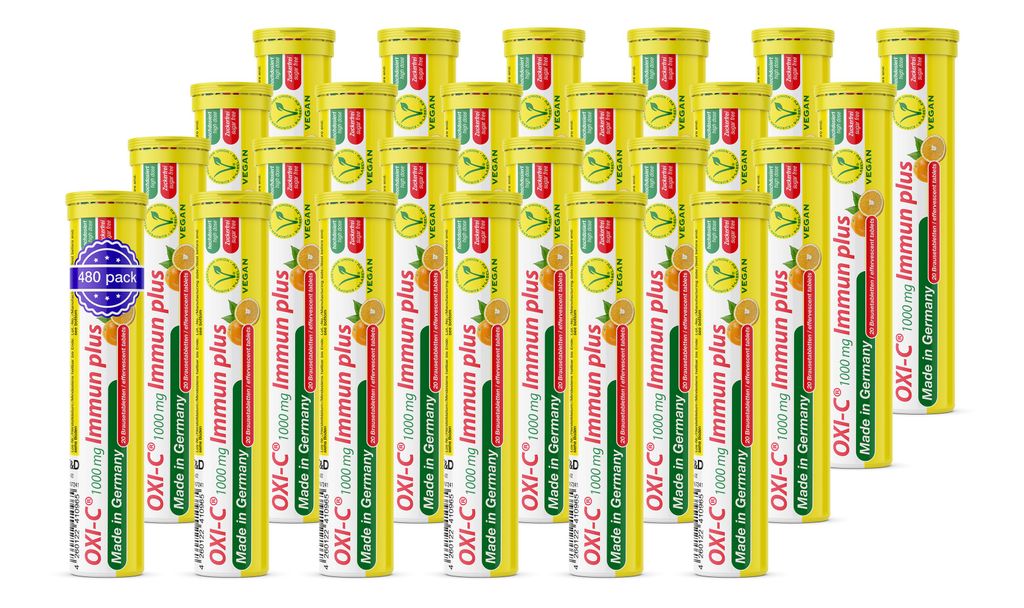 Oxi C Brausetabletten 24x20 Stk. – Orangengeschmack – 1000 Produktbild 