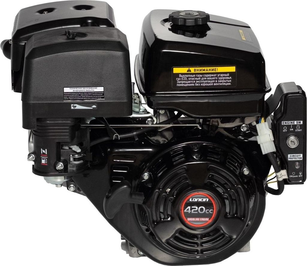 LONCIN G420FD-I MOTOR S MOTOROVÝM STARTÉREM BENZICOUS 15 hp Obrázek produktu 