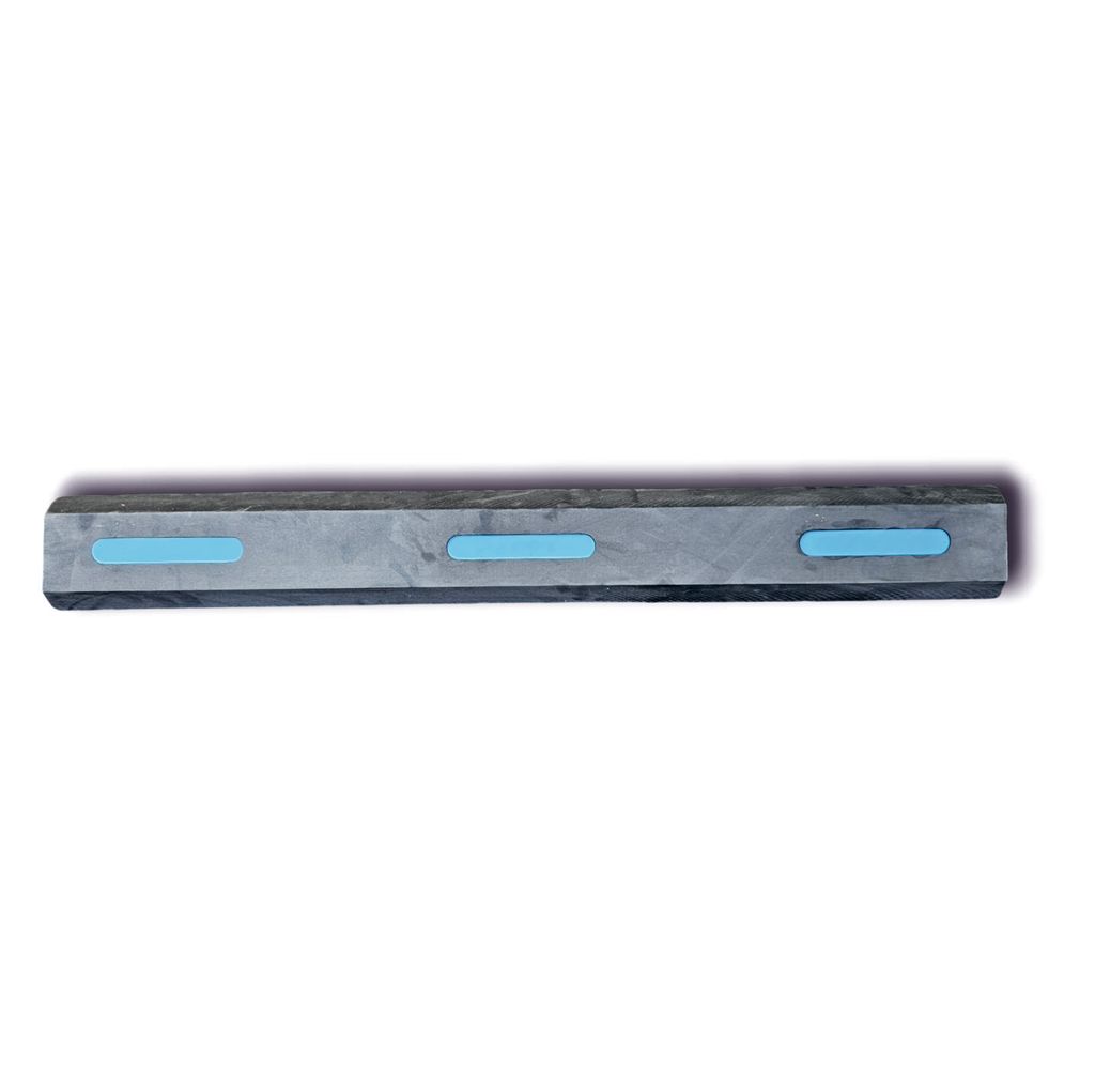 MARINA 12 Stegfender Schwarz 100x12x6 cm – EVA Hafenfender Produktbild 