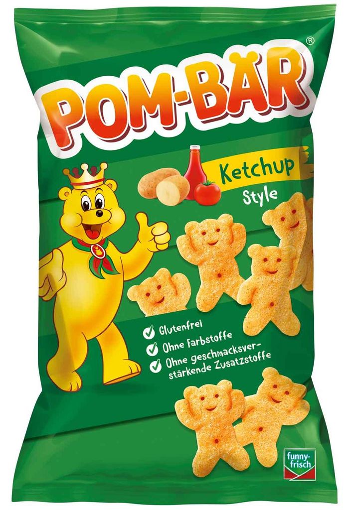 neutral 2978 Pom-Bär Ketchup Chips 75,0 g Productafbeelding 