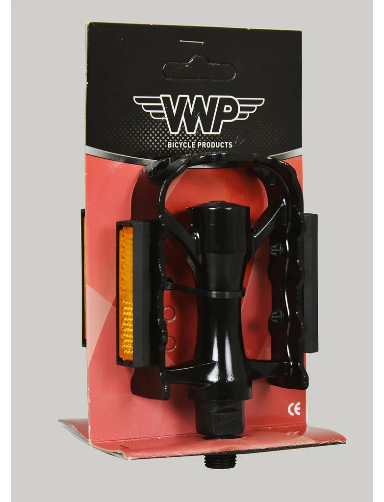 Pédale BMX 1/2 Pouce pour Vélo Enfant et Freestyle - Alu Noir VWP