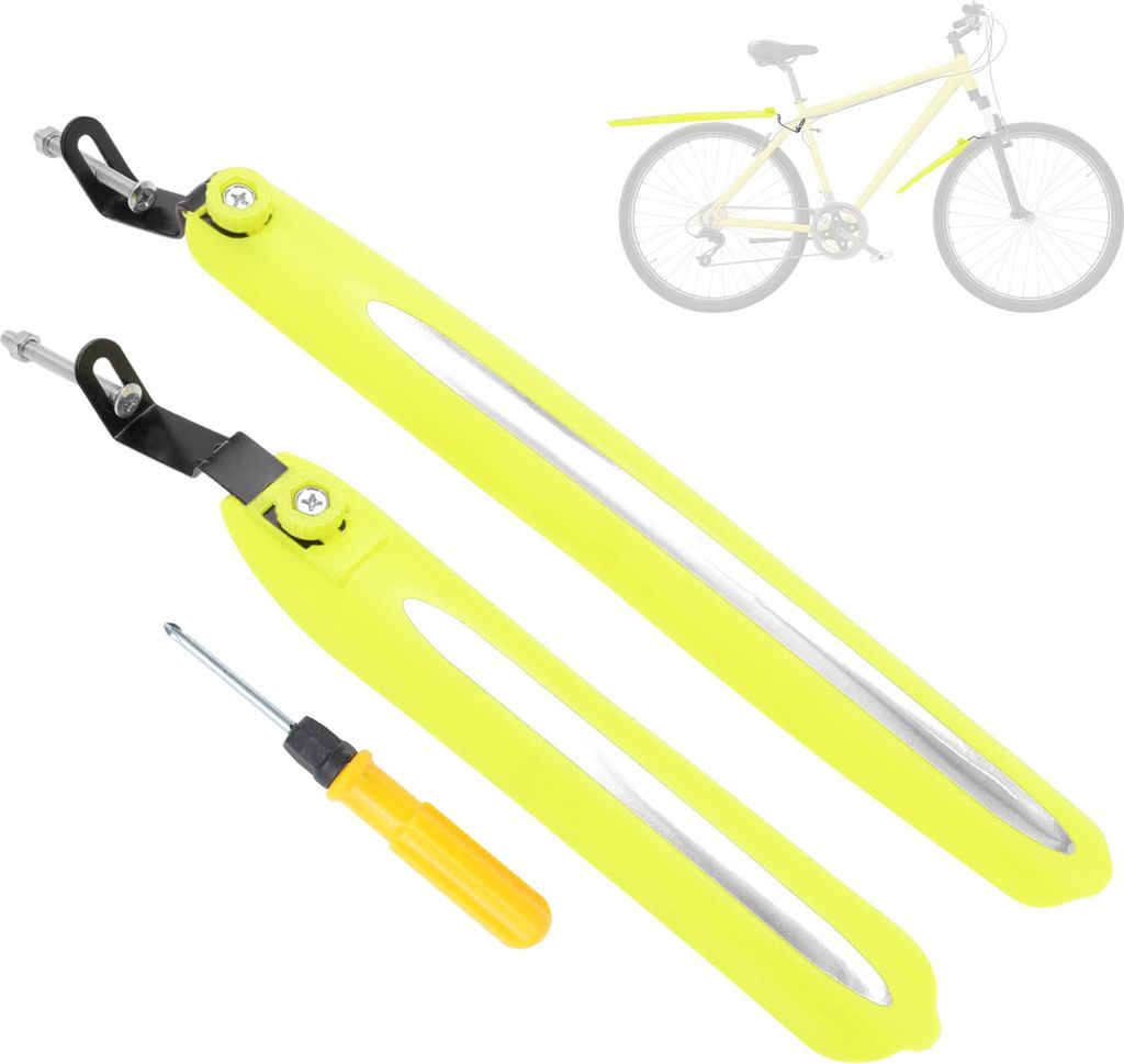 Fahrrad Schutzbleche Set Fahrrad Radfahren Reifen Vorne und Hinten Schmutz schützer Radfahren Fahrrad Schutzblech mit Montage Werkzeug Schutzblech...