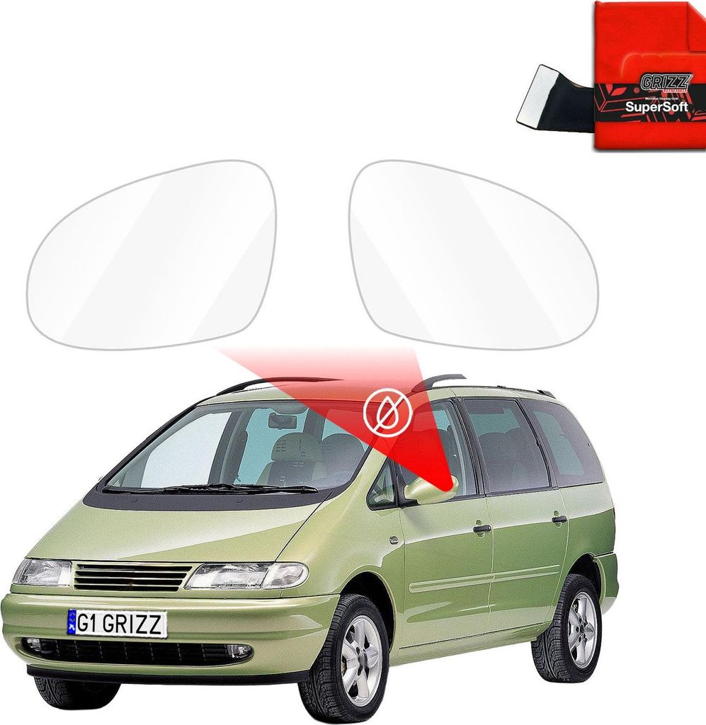 Regenschutzfolie Grizz Protector für Außenspiegel - Volkswagen Sharan (1995-2010)