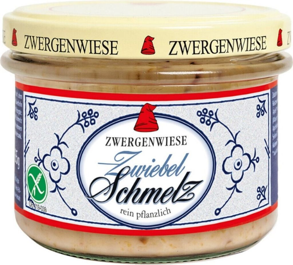 SMALCZYK WEGAŃSKI Z CEBULĄ BEZGLUTENOWY150 g - ZWERGENWIESE Zdjęcie produktu 