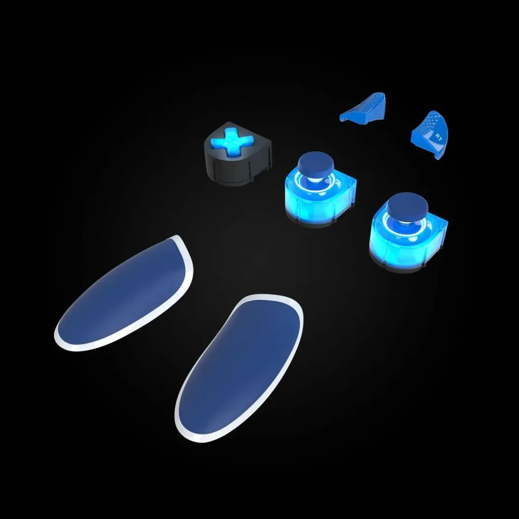 Thrustmaster ESWAP X Pack LED Blue Crystal avec Modules Lumineux Bleu - 8