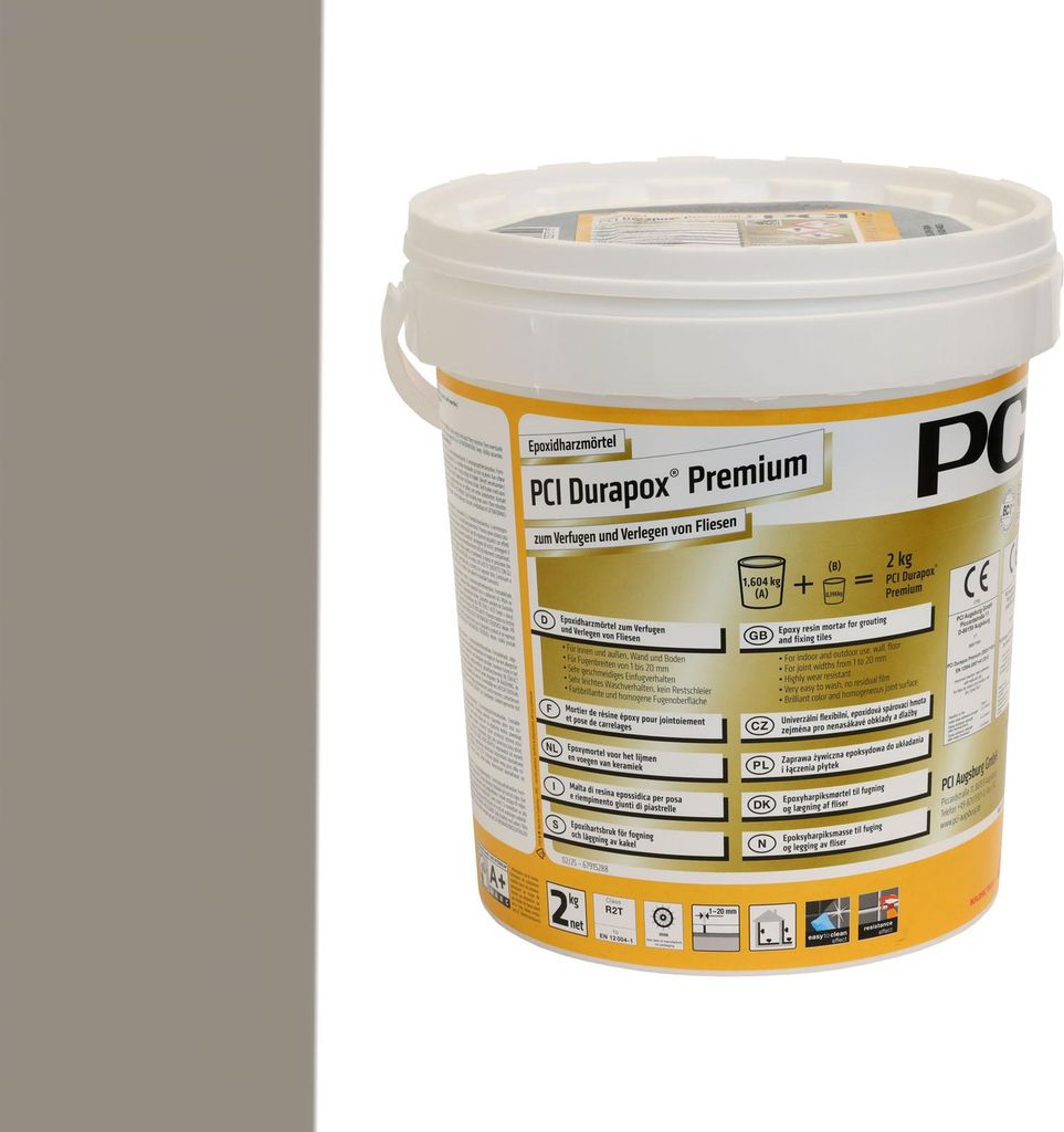 PCI Durapox Premium 2kg Nr. 31 zementgrau Produktbild 