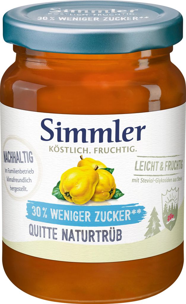 Simmler Leicht&Fruchtig Quitte naturt. 215g