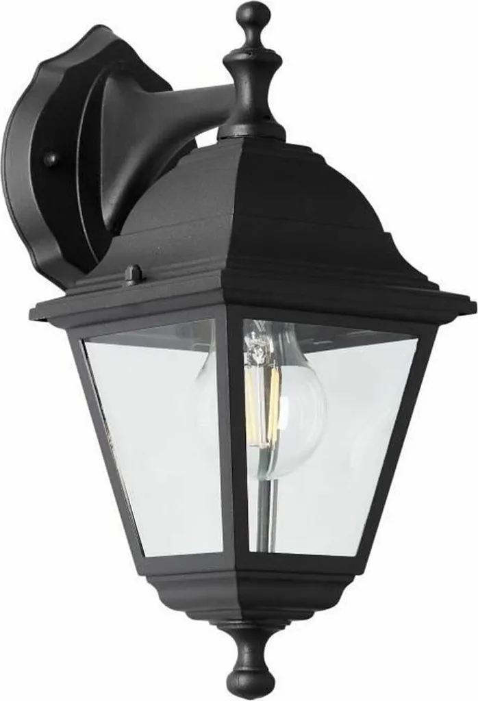 Lampada da parete Brilliant Nissie Outdoor E27 60 W Nero