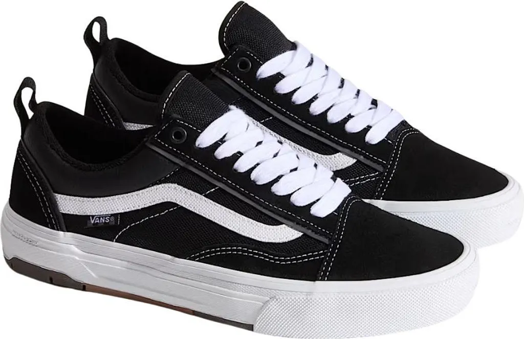 Vans Skate Old Skool Wafflecup Noir/Blanc 47 pour Skate et Streetwear
