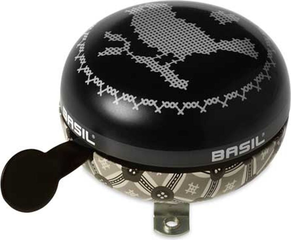 Zvonek Basil Boheme Big Bell - šedá, 80 mm Obrázek produktu 