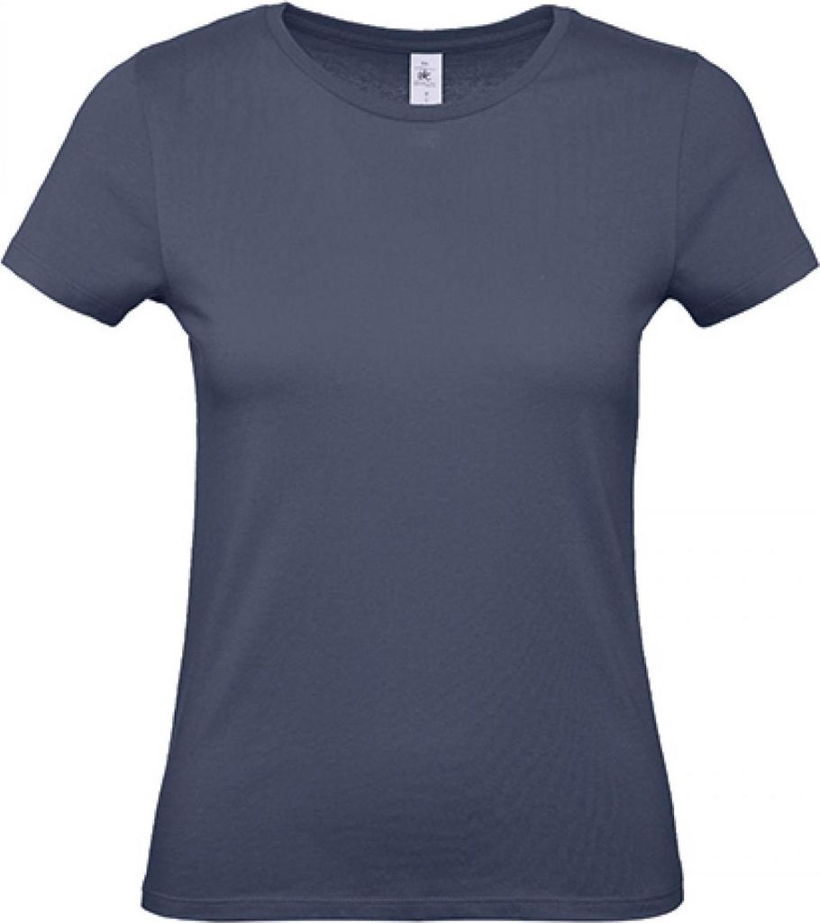 B&C TW02T | Damen T-Shirt / 100 - Farbe: Denim - Größe: S