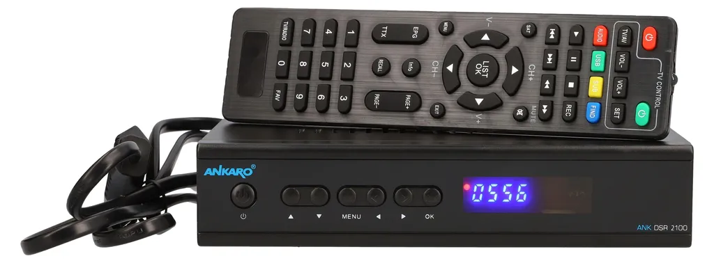 Ricevitore Satellitare 12V ANKARO DSR 2100 per Camper e Barca