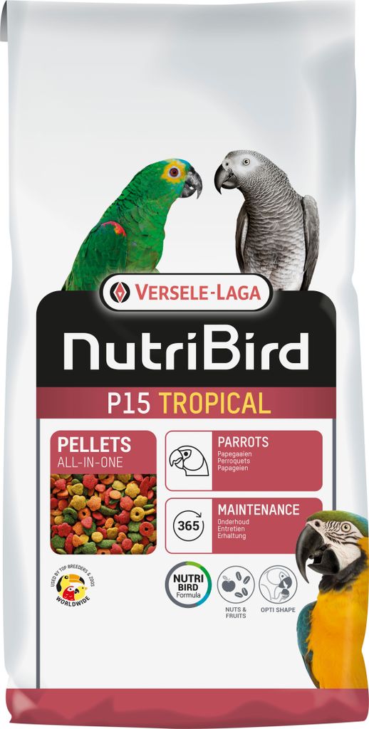 NutriBird P15 Tropical - 10 kg Immagine del prodotto 