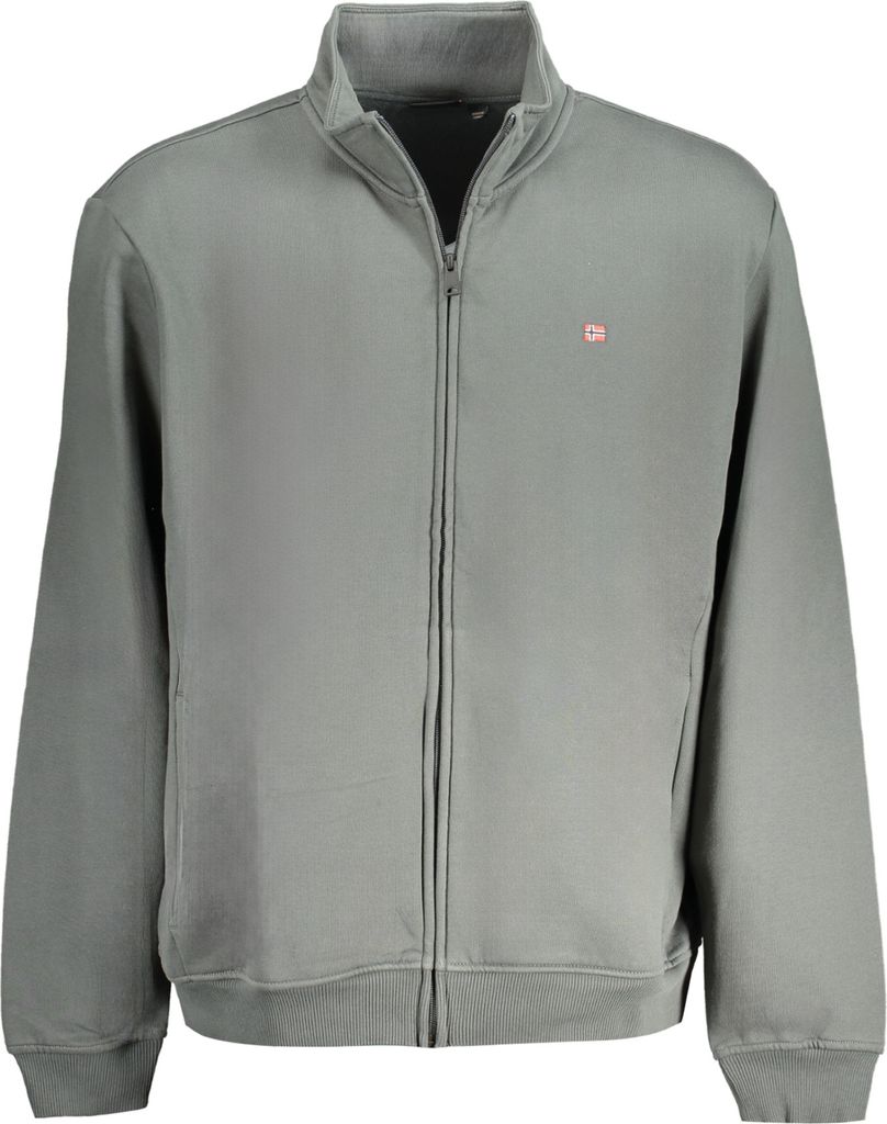 Napapijri Herren LANGARM-SWEATSHIRT Grün NP0A4GBABALISFZ_VEG1S : Größe - M Größe: M