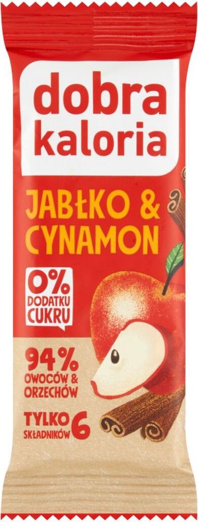 Dobra Kaloria Baton Daktylowy Jabłko & Cynamon 35 G Zdjęcie produktu 
