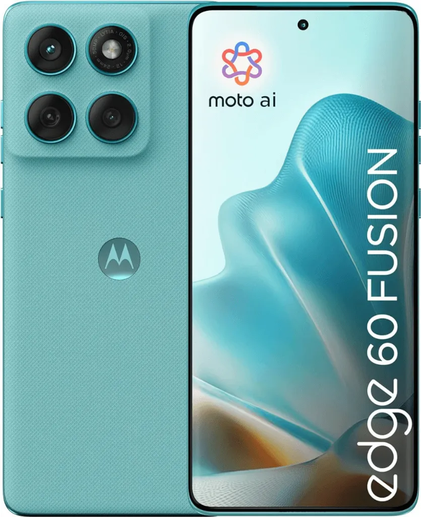 Motorola Edge 60 Fusion 5G 256Go Bleu Amazonite Dual-SIM XT2503