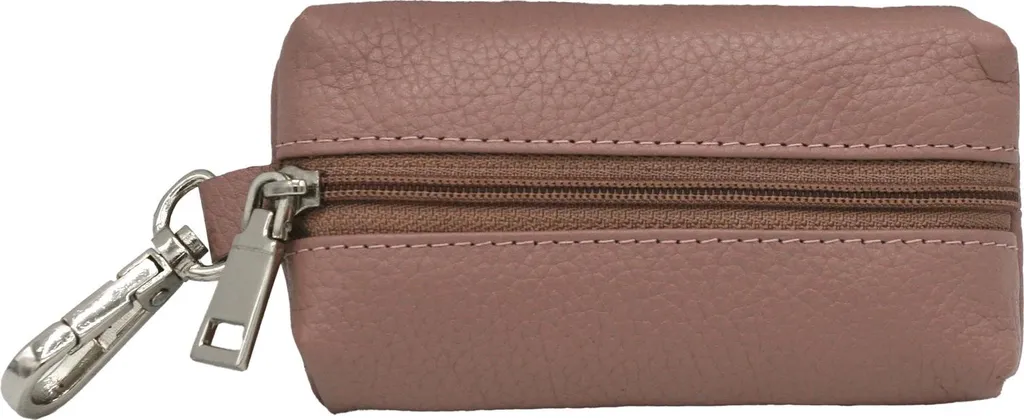 Portachiavi in Pelle SKL-011A-NDM-1786 Woodrose | Vera Pelle Artigianale