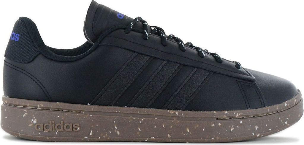 adidas Grand Court Alpha - Herren Sneakers Schuhe Leder Schwarz HQ6603 , EU 45 1/3 UK 10.5