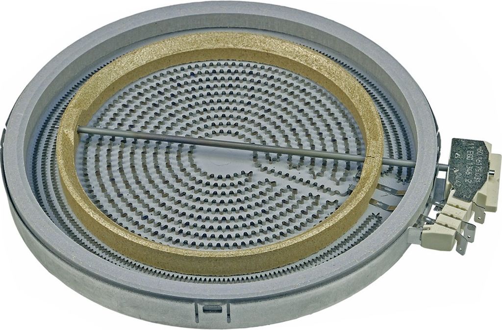 easyPART passend für 00446645 BOSCH Strahlheizkörper Zweikreis Glaskeramikkochfeld Ø225/170mm 2400/1500W Siemens HiLight-Heizkörper passend fü...