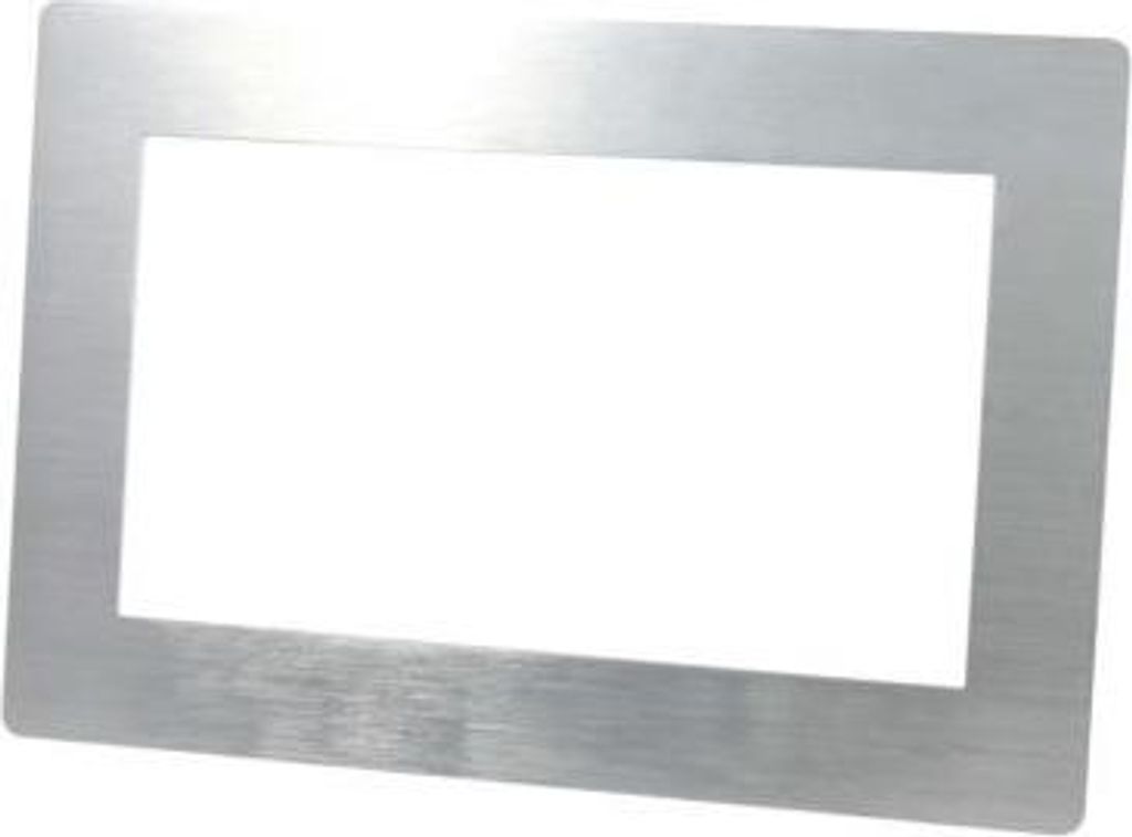 ALLNET Touch Display Tablet 14 Zoll zbh. Blende für Einbaurahmen Silber Breit