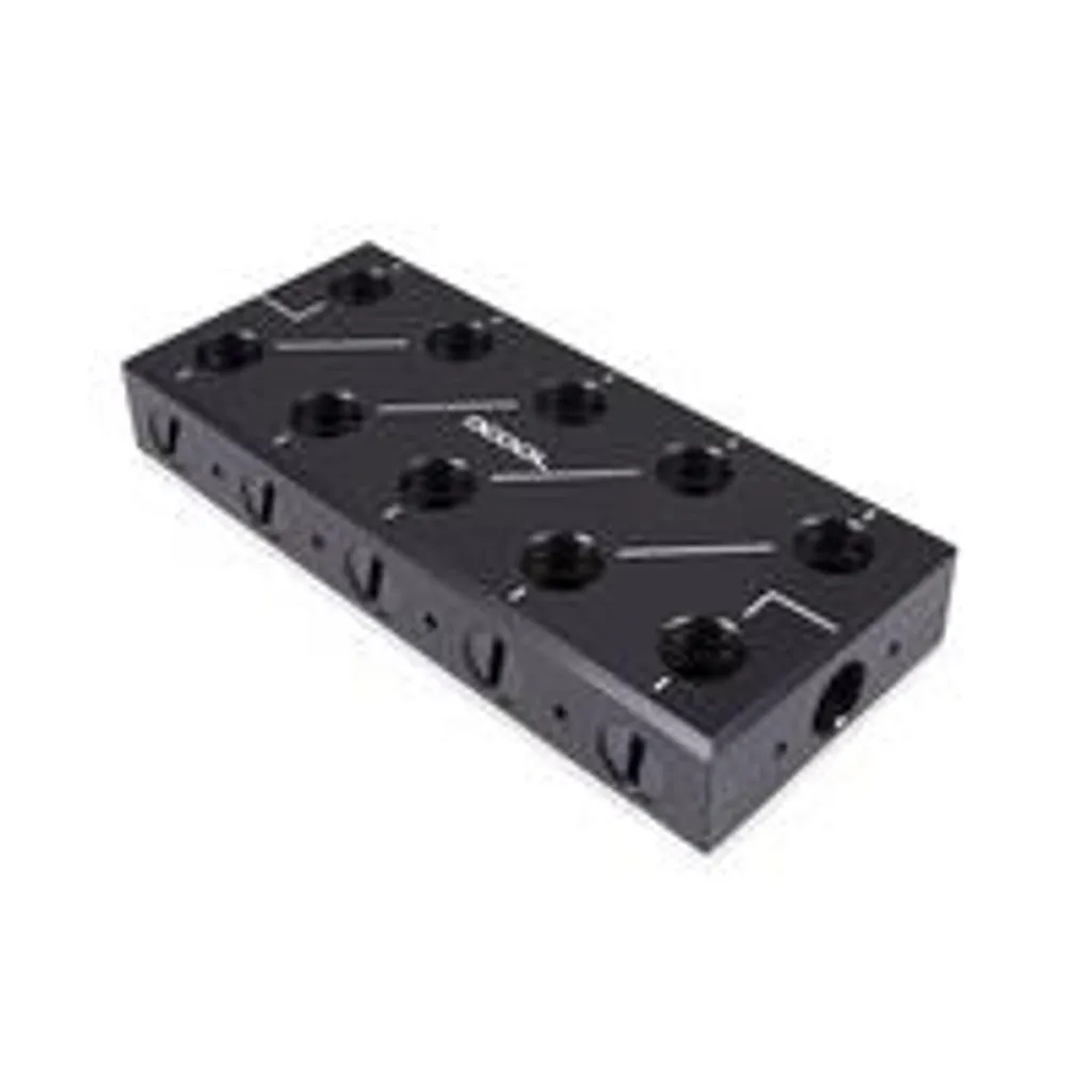Alphacool ES Distro Plate C5 12995 - Plaque de Distribution Watercooling