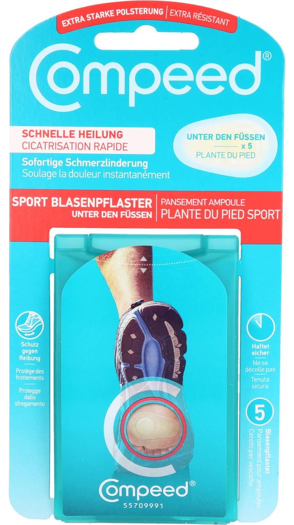 Compeed náplasti na pľuzgiere na nohy Obrázok produktu 