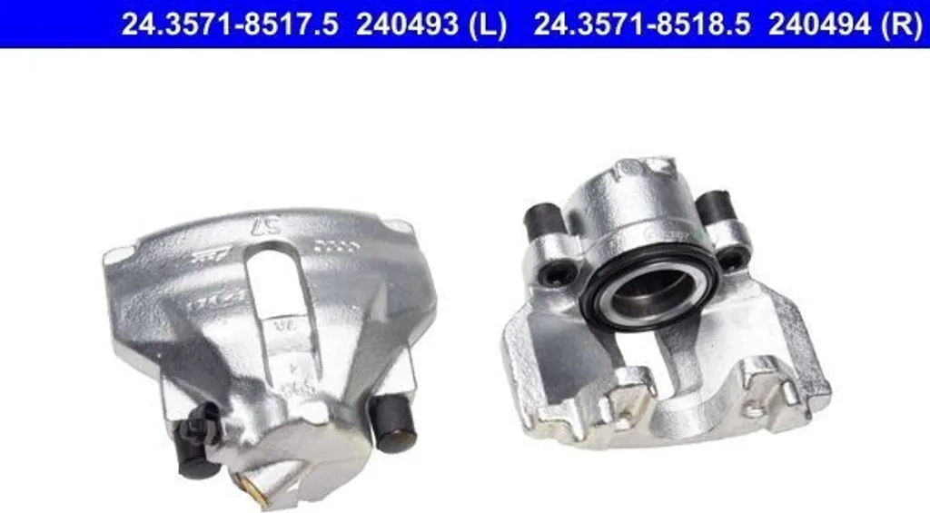 Étrier de frein flottant ATE pour essieu arrière avec piston de 38 mm